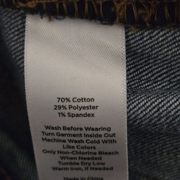 Talbots High Waist Straight Ankle Jeans Size 10p - Picture 6 of 6